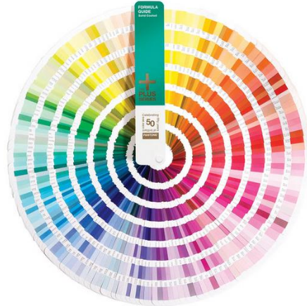 Toutes les couleurs Pantone