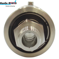 Usine personnalisée AL20-CO2 acier inoxydable CO2 joint rotatif mâchoire pivotante poli 20bar pression 350 tr/min vitesse maximale débit unique