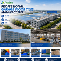 Dalles de sol en plastique pour garage, qualité commerciale et industrielle, système de grille ventilée en PP pour lavage de voitures, sur mesure