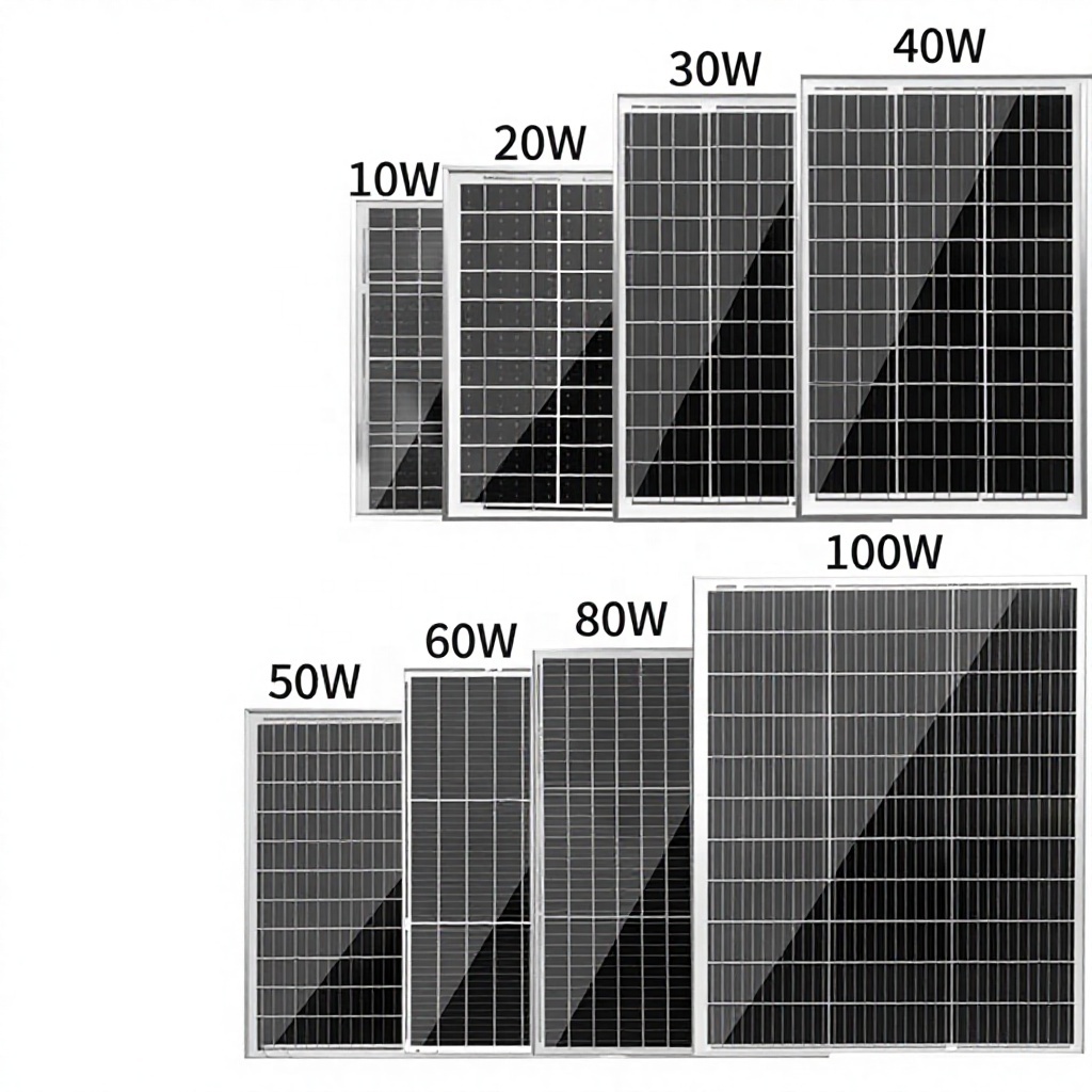 Monocrystalline <strong>Solar</strong> Panel 12V 24V 30W 50W 60W 80W <strong>100W</strong> High Efficiency Small <strong>Solar</strong> <strong>Module</strong> for Lighting System