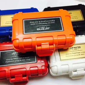 JIFENG JF-081 custom durable water-proof box, explosion-proof travelling case, plastic box 11.5*9.5*4cm,150g