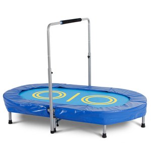 Offre Spéciale Trampolines de saut pliables avec guidon Adultes Enfants Fabricant de <span class=keywords><strong>trampoline</strong></span> pour enfant Trampolim d'entraînement intérieur - Product Image 1