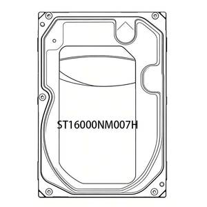 ฮาร์ดไดรฟ์เซิร์ฟเวอร์แบบ SAS ขนาด 3.5 นิ้ว สำหรับองค์กร ความจุ 16TB รุ่น ST16000NM007H ความเร็ว 7200 รอบต่อนาที 12Gb/s พร้อมพอร์ตขยาย - Product Image 1