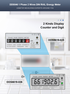 เครื่องวัดพลังงานไฟฟ้าเฟสเดียวแบบกลไก <span class=keywords><strong>SINOTIMER</strong></span> DDS6619-025 230VAC 5(100)A 50/60Hz Class 1.0 พร้อมสัญญาณพัลส์ ได้รับการรับรองมาตรฐาน CE MID - Product Image 6