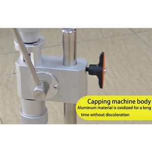 Nước Hoa Lọ Đóng Gói Máy Capper Chai Thủy Tinh Cổ Áo Niêm Phong Ring Locking Máy Nước Hoa Hàng Đầu Phun Niêm Phong Uốn Tóc Bồng Máy - Product Image 4