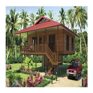 Casa Prefabricada Deepblue Smarthouse, Diseño de Bungalow de Acero Ligero y Madera, Casa Prefabricada para Resort - Product Image 1