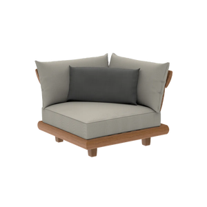 रिसॉर्ट होटल patio फर्नीचर लक्जरी विला उद्यान सोफे टीक आउटडोर सोफा सेट - Product Image 5