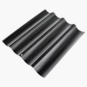 3 4 <span class=keywords><strong>5</strong></span> onde pagnotte stampo per pane francese teglia per Baguette perforata teglia - Product Image 6