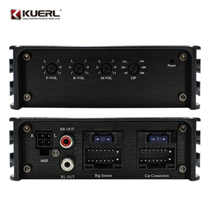 เครื่องขยายเสียงรถยนต์ Kuerl K-DSP46 4-6 แชนแนล ระบบ DSP 12V ใช้ได้กับ Android ทุกรุ่น แบบเสียบและใช้งานได้ทันที - Product Image 2