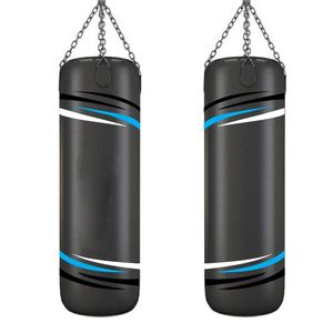 Premium Leather & Pvc Water Bags for Professional Boxing Gym Heavy Duty Custom Logo Sandbag Punching Bag - Product Image 2