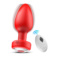 Produits de santé et de bien-être : Plug anal étanche avec 10 modes de vibration variés, sans effets secondaires