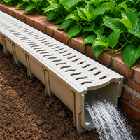 Caniveau de drainage en PRV non métallique ignifuge et diélectrique pour salle blanche et centre de données