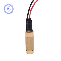 Module de diode laser verte à focalisation ponctuelle 532nm 50mW 3-5VDC avec pilote