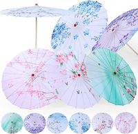 33 pouces parapluies en papier parapluie bricolage peinture huilée parapluies artisanat pour mariage mariée décor de fête