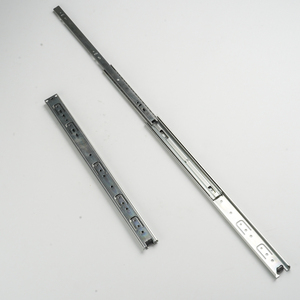 Hiện đại 35mm 3 lần mở rộng đầy đủ kênh thông thường thép cán nguội theo dõi hướng dẫn đường sắt nhà bếp ăn uống mềm đóng Ngăn kéo trượt - Product Image 4