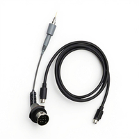 Câble d'extension d'alimentation MIDI Antmade OEM Mini DinPlug, conducteur en cuivre étamé isolé en PVC, connecteur noir, mâle-femelle