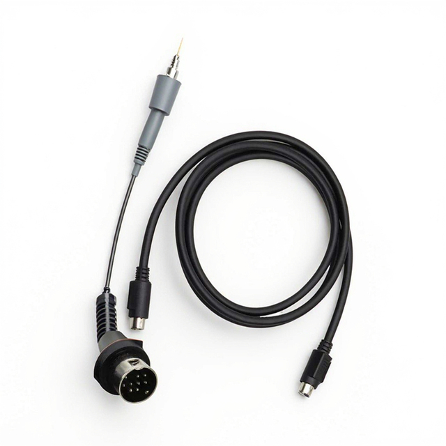 Antmade OEM Mini DinPlug PVC Insulated Tin Plated Copper Conductor Black Connector Midi Power Extension Cable Male Female Power