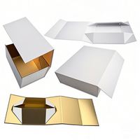 Caja de Cartón Corrugado para Regalos, con Estampado en Relieve, Estilo Moderno y Lujoso, Materiales Reciclados, Tamaño y Color Personalizables, 23x13x7 Pulgadas