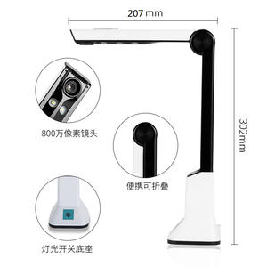 Escáner de Documentos A4 de Alta Definición Chenxin KC5M01, Interfaz USB Portátil, Oficina, Cabina, Enseñanza, Procesamiento de Facturas, Stock Negro - Product Image 5