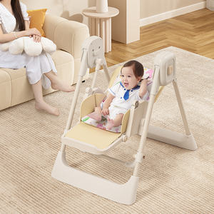 Moderne Verstellbare Tragbare Kinder-Essstühle Rutschfeste Sitzkissen Bewegliche Sicherheitsgurte für Zuhause Büro Werkstatt - Product Image 4