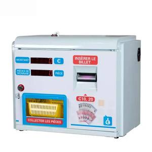 Offre Spéciale Mini distributeur automatique pour jeton jeu d'échange de pièces de monnaie <span class=keywords><strong>convertisseur</strong></span> de billets de banque jeton anglais Rechargeable 110/220V - Product Image 1