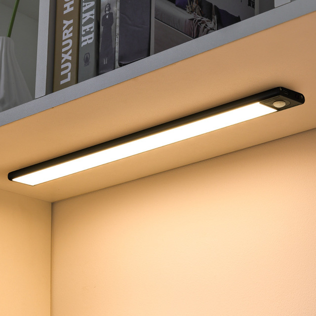 Motion Sensor Light Wireless Magnetic USB-C 5V Rechargeable Single Temperature with Hand-waving Sensor