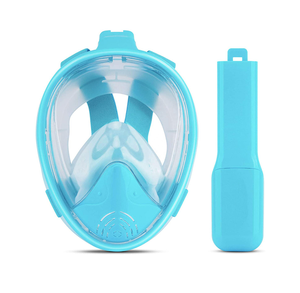 गर्म बिक्री हटाने योग्य पूर्ण चेहरे वाटरप्रूफ एंटी-फॉग एडजस्टेबल स्नॉर्कलिंग डाइविंग मास्क स्विमिंग डाइविंग के लिए अनुकूलित - Product Image 3