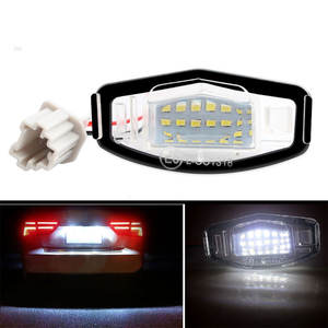 Luz de placa de matrícula LED blanca para Honda Civic 01-15 Accord 4D 03-17 Odyssey 00-04 Pilot 03-08 Acura MDX RL TSX RDX TL ILX - Product Image 6