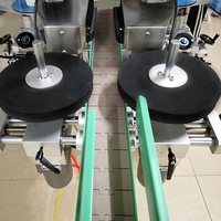 Étiqueteuse automatique multifonctionnelle haute performance à double face pour bouteilles rondes / plates