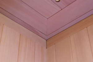 Acogedora Cabina <span class=keywords><strong>de</strong></span> Sauna <span class=keywords><strong>de</strong></span> Madera con Iluminación LED Ambiental Integrada - Product Image 5