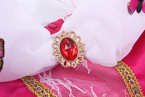 Robe de princesse Aurora de la <span class=keywords><strong>Belle</strong></span> <span class=keywords><strong>au</strong></span> <span class=keywords><strong>bois</strong></span> <span class=keywords><strong>dormant</strong></span>, costume d'Halloween, robe de fête cosplay, robe pêche pour fille - Product Image 5