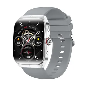 Đồng hồ thông minh HK80 mới với chức năng gọi <span class=keywords><strong>Bluetooth</strong></span>, màn hình AMOLED, theo dõi đa môn thể thao, chống nước IP68, dây đeo silicon dành cho Android - Product Image 2