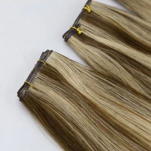 Tóc nối mảnh ghép tay, tóc người Nga, chất liệu tóc nguyên chất, lớp biểu bì còn nguyên vẹn, kiểu nối không lộ mối nối, không bị rụng, kiểu nối kép, không cần nối lại. - Product Image 2