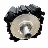 Moteur BLDC Hengyu BLA290N 24V à haute capacité de charge, IP54, montage sur bride, couple de 8000 m.Nm, 241,91 W pour machines d'arcade et de jeux d'amusement