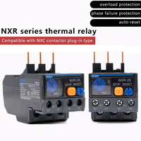 Boîtier de relais de protection thermique série NXR, courant de 25A, plage de courant de réglage 17-25A, niveau de déclenchement 10A