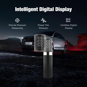 <span class=keywords><strong>Gonfleur</strong></span> de pneus de voiture électrique numérique sans fil portable avec lumière d'urgence et moniteur de pression des pneus, pompe à air <span class=keywords><strong>rechargeable</strong></span> en plastique - Product Image 1