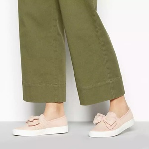 Nuove Scarpe Bianche Personalizzate a Basso Prezzo con Fiocco, Slip-on, Scarpe Basse da <span class=keywords><strong>Donna</strong></span>, <span class=keywords><strong>Sneakers</strong></span> Casual Femminili - Product Image 4