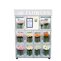 Distributeur automatique de fleurs intelligent avec système de refroidissement, distributeur floral en libre-service pour centres commerciaux et rues