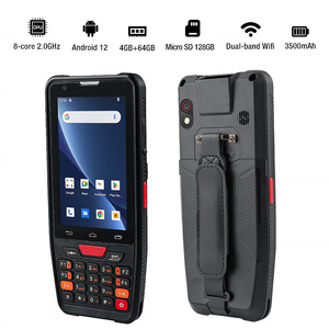 <span class=keywords><strong>Android</strong></span> 12 gồ ghề 4 inch PDA di động thông minh thiết bị đầu cuối dữ liệu máy quét mã vạch Bàn Phím cầm tay PDAs cho lớp tham dự Cổ Phiếu - Product Image 4