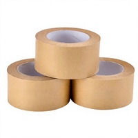 Ruban adhésif en papier kraft renforcé en gros, adhésif puissant, pour scellage de cartons, 48 mm x 100 m, fourni par le fabricant