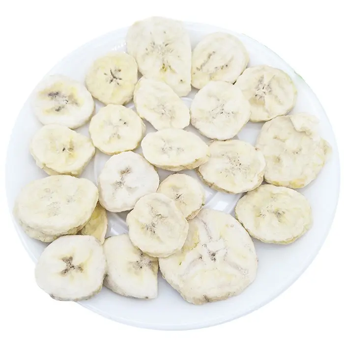 TTN Lyophilisé Banane 100% Pure Santé Doux Séché Banane Vente En Gros OEM