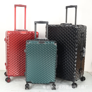 Women's Trolley <b>Suitcase</b> 24 28 Inch Combination Lock Lightweight Durable Spinner <b>Wheels</b> Business Travel Luggage - Product Image 4