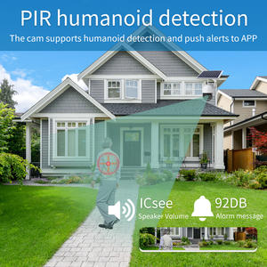 IP66 HD IP <span class=keywords><strong>CCTV</strong></span> 360 ağ De gözetim Sans Fil otomatik izleme düşük güç 10X ZOOM açık Eseecloud 4G çift PTZ güneş kamera - Product Image 3