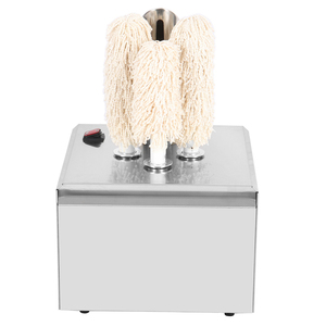 Machine de polissage et de séchage automatique électrique pour verres, polisseuse commerciale pour verres à vin - Product Image 3