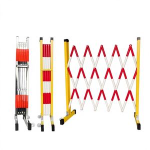 Barandilla de Seguridad de Acero Inoxidable con Aislamiento de Fibra de Vidrio, Tubo Telescópico, Rejilla Protectora Plegable y Móvil para Escaleras y Balcones - Product Image 1