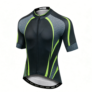 Wholesale Chafe-free stretch Tailored Fit Cycle Wear Unisex Customizable Full Zip Jersey Shock <b>Pad</b> Shorts Multi-Scenario Bike - Product Image 4