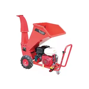 Gỗ mùn cưa máy nghiền xăng động cơ gỗ tươi chipper cho 2 inch vườn cây lá Shredder giá