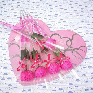 AYOYO OEM Regalo di San Valentino Fiori <span class=keywords><strong>Artificiali</strong></span> Rosa Garofano Singola in Sapone - Product Image 4