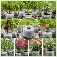 Sac de culture horticole respirant en non-tissé pour la plantation commerciale de semis en pépinière et les projets de culture de légumes de jardin