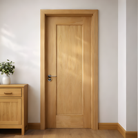 Porte intérieure minimaliste Chantadoor, style Shaker, finition MDF imperméable, porte de chambre en bois